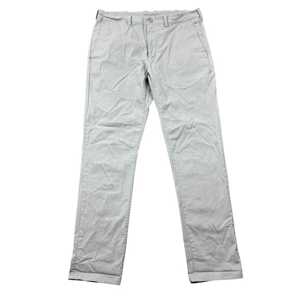 Mack Weldon Other - Mack Weldon Radius Chino Pants Mens 32x32 (32x30) Grey Stretch Tech Performance